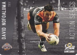 2018 NRL Xtreme Action Series - AS16 David Nofoaluma Wests Tigers