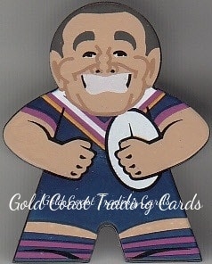 2018 NRL Xtreme Mini Footy Stars Figurine Black - FB13 Will Chambers Melbourne Storm