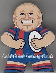 2018 NRL Xtreme Mini Footy Stars Figurine Black - FB16 Nathan Ross Newcastle Knights