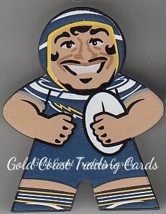 2018 NRL Xtreme Mini Footy Stars Figurine Black - FB18 Johnathan Thurston North Qld Cowboys