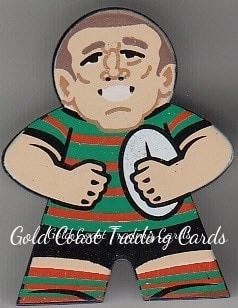 2018 NRL Xtreme Mini Footy Stars Figurine Black - FB23 Sam Burgess South Sydney Rabbitohs