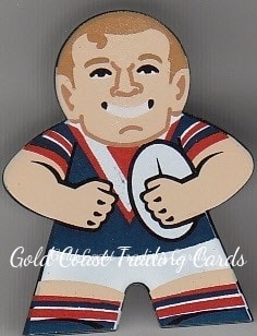 2018 NRL Xtreme Mini Footy Stars Figurine Black - FB28 Jake Friend Sydney Roosters