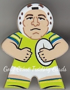 2018 NRL Xtreme Mini Footy Stars Figurine Gold - FG03 Jarrod Croker Canberra Raiders