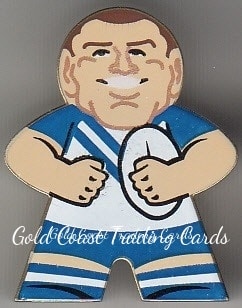 2018 NRL Xtreme Mini Footy Stars Figurine Gold - FG05 Josh Jackson Canterbury Bulldogs