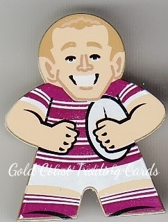 2018 NRL Xtreme Mini Footy Stars Figurine Gold - FG11 Daly Cherry-Evans Manly Sea Eagles