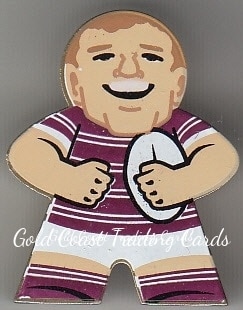 2018 NRL Xtreme Mini Footy Stars Figurine Gold - FG12 Tom Trbojevic Manly Sea Eagles