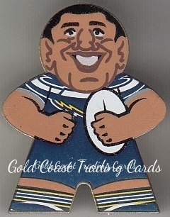 2018 NRL Xtreme Mini Footy Stars Figurine Gold - FG17 Jason Taumalolo North Qld Cowboys