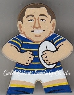 2018 NRL Xtreme Mini Footy Stars Figurine Gold - FG20 Mitchell Moses Parramatta Eels