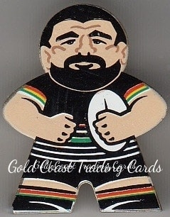 2018 NRL Xtreme Mini Footy Stars Figurine Gold - FG22 Josh Mansour Penrith Panthers