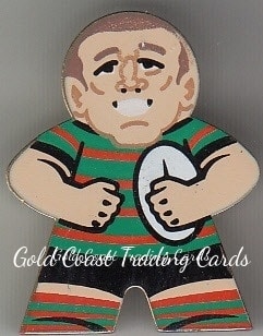 2018 NRL Xtreme Mini Footy Stars Figurine Gold - FG23 Sam Burgess South Sydney Rabbitohs