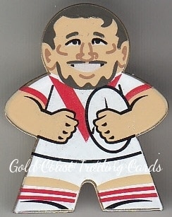 2018 NRL Xtreme Mini Footy Stars Figurine Gold - FG26 Gareth Widdop St George Dragons