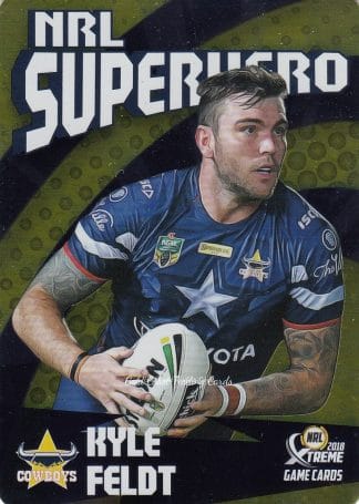 2018 NRL Xtreme Superhero Parallel - PSH17 Kyle Feldt North Qld Cowboys