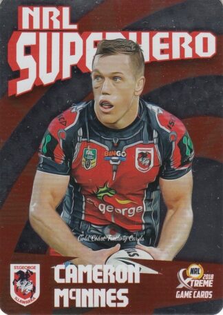 2018 NRL Xtreme Superhero Parallel - PSH26 Cameron McInnes St George Dragons