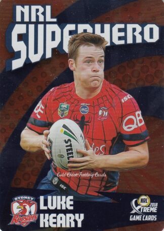 2018 NRL Xtreme Superhero Parallel - PSH27 Luke Keary Sydney Roosters