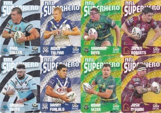 2018 NRL Xtreme Superhero - Full Set 32 Cards