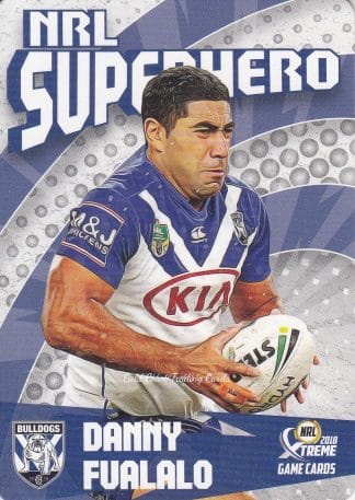 2018 NRL Xtreme Superhero - SH06 Danny Fualalo Canterbury Bulldogs