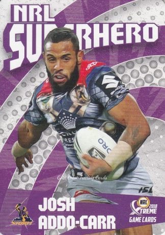 2018 NRL Xtreme Superhero - SH13 Josh Addo-Carr Melbourne Storm