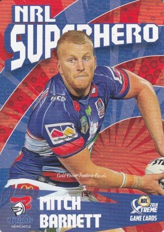 2018 NRL Xtreme Superhero - SH16 Mitch Barnett Newcastle Knights