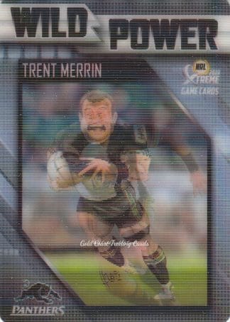 2018 NRL Xtreme Wild Power - WP11 Trent Merrin Penrith Panthers