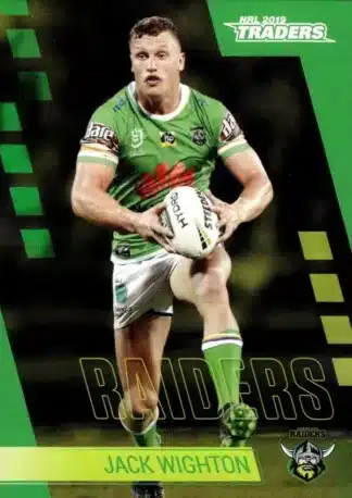 2019 Best & Less NRL Common Card - Base 06 Jack Wighton Canberra Raiders