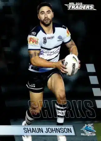 2019 Best & Less NRL Common Card - Base 11 Shaun Johnson Cronulla Sharks