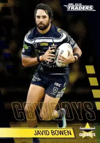 2019 Best & Less NRL Common Card - Base 25 Javid Bowen North QLD Cowboys