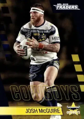 2019 Best & Less NRL Common Card - Base 27 Josh McGuire North QLD Cowboys