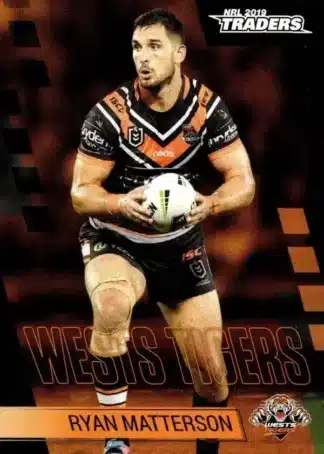 2019 Best & Less NRL Common Card - Base 48 Ryan Matterson Wests Tigers