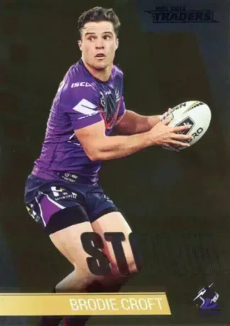 2019 Best & Less NRL Gold Parallel - BLG07 Brodie Croft Melbourne Storm