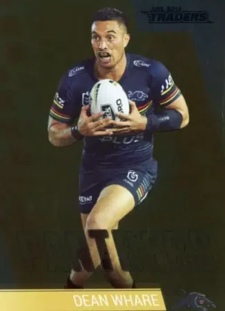 2019 Best & Less NRL Gold Parallel - BLG11 Dean Whare Penrith Panthers