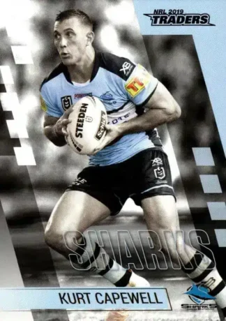 2019 Best & Less NRL Silver Parallel - BLS04 Kurt Capewell Cronulla Sharks
