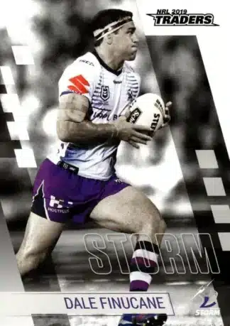 2019 Best & Less NRL Silver Parallel - BLS07 Dale Finucane Melbourne Storm
