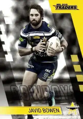 2019 Best & Less NRL Silver Parallel - BLS09 Javid Bowen North QLD Cowboys