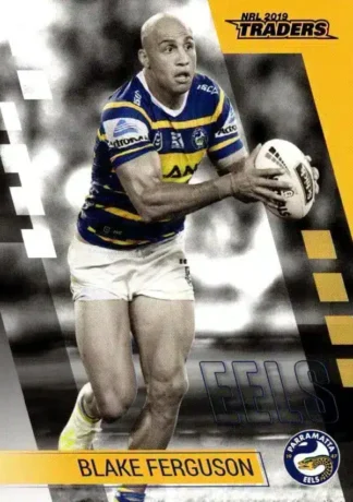 2019 Best & Less NRL Silver Parallel - BLS10 Blake Ferguson Parramatta Eels