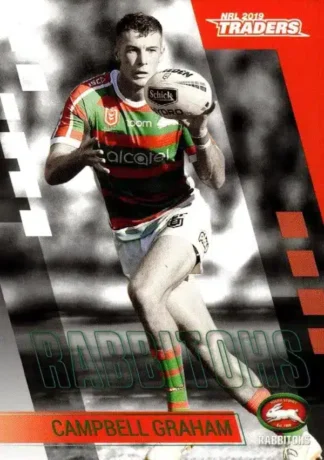 2019 Best & Less NRL Silver Parallel - BLS12 Campbell Graham South Sydney Rabbitohs
