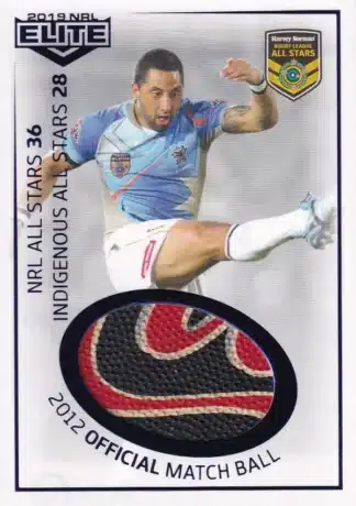 2019 NRL Elite All Stars Ball Patch Cards