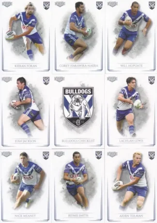2019 NRL Elite Base Team Set - Canterbury Bulldogs