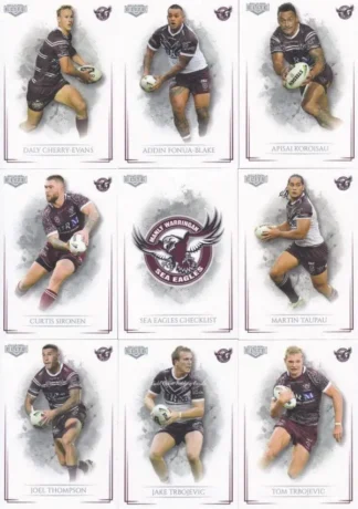 2019 NRL Elite Base Team Set - Manly Sea Eagles