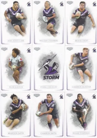 2019 NRL Elite Base Team Set - Melbourne Storm