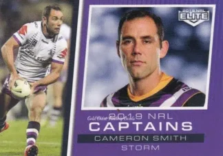 2019 NRL Elite Captains - CC07 Cameron Smith Melbourne Storm