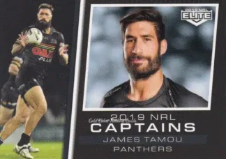 2019 NRL Elite Captains - CC11 James Tamou Penrith Panthers