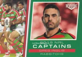 2019 NRL Elite Captains - CC12 Greg Inglis South Sydney Rabbitohs