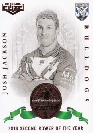 2019 NRL Elite Dally M Awards - DM08 Josh Jackson Canterbury Bulldogs