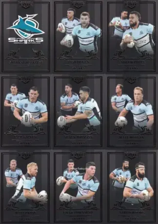 2019 NRL Elite Black Diamond Mojo Team Set - Cronulla Sharks
