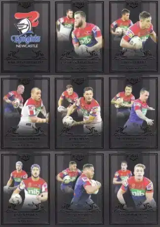 2019 NRL Elite Black Diamond Mojo Team Set - Newcastle Knights