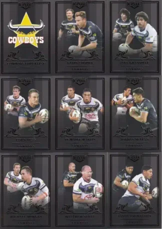 2019 NRL Elite Black Diamond Mojo Team Set - North Qld Cowboys