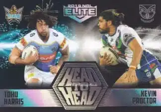 2019 NRL Elite Head To Head - HH5 Kevin Proctor vs Tohu Harris