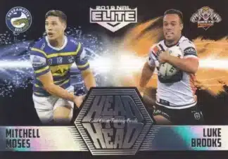 2019 NRL Elite Head To Head - HH7 Mitchell Moses vs Luke Brooks