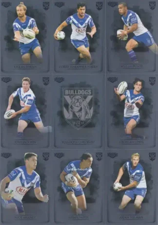 2019 NRL Elite Silver Special Team Set - Canterbury Bulldogs
