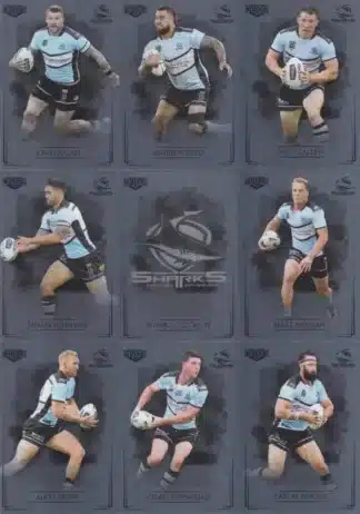 2019 NRL Elite Silver Special Team Set - Cronulla Sharks